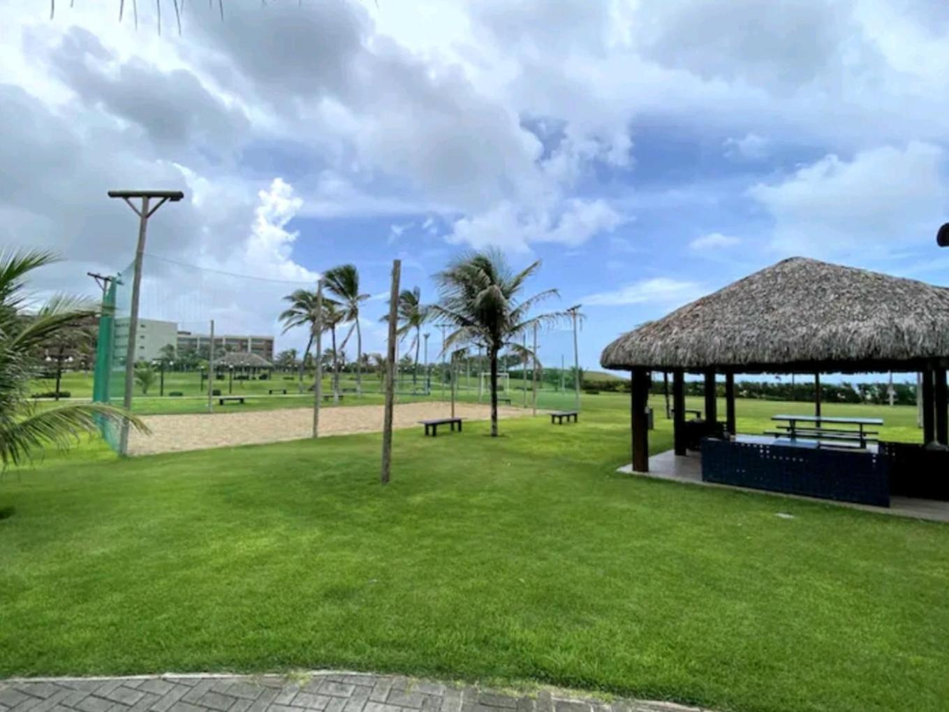 Beach Living - Porto Das Dunas - Ap Terreo 300M Beach Park Pe Na Areia Aquiraz Exterior photo